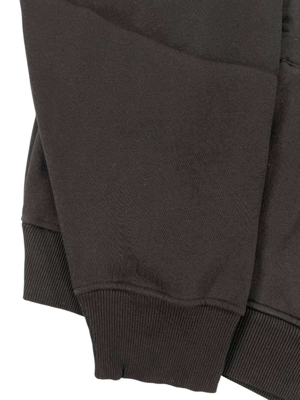 True Religion Jet Black Arch Logo Studs Boxy Hoodie Men's Size 2XL MSRP $124 NEW - Picture 5 of 7